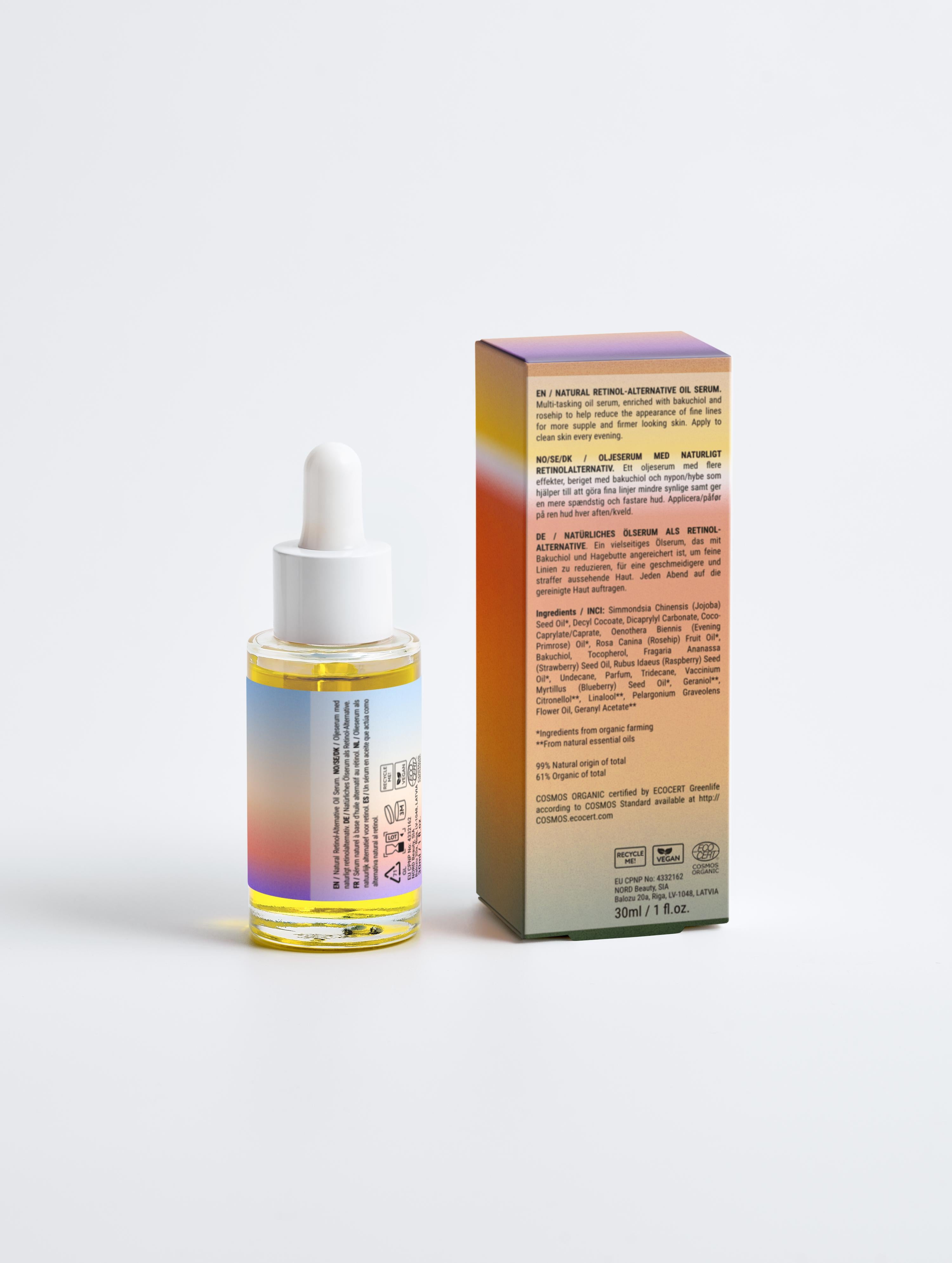 Sérum à l'huile naturelle alternative au rétinol AIONIOS GLOW™